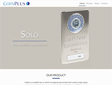 Tablet Screenshot of coinplus.com
